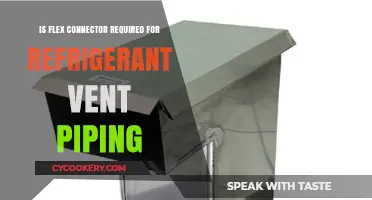Understanding Refrigerant Vent Piping: Is a Flex Connector Necessary?