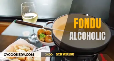 Fondue's Alcohol Content: What You Need to Know