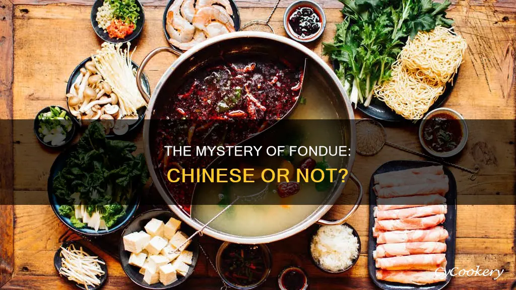 is fondue chinese