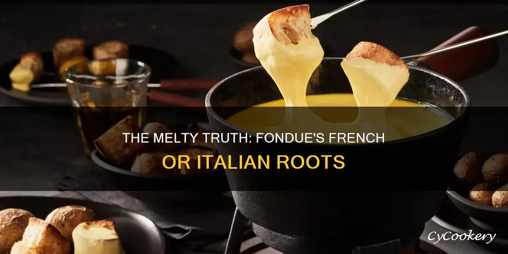 is fondue french or italian