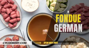 The History of Fondue: German or Not?