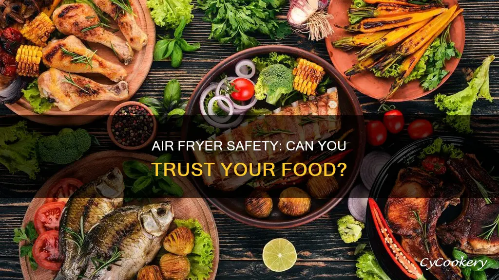 is food cooked in air fryer safe to eat