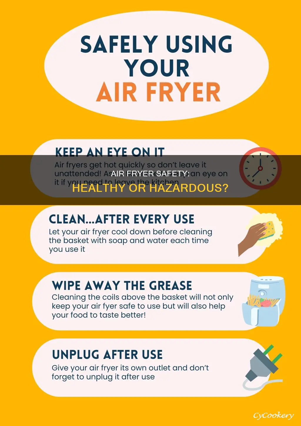 is food cooked in air fryer safe to eat