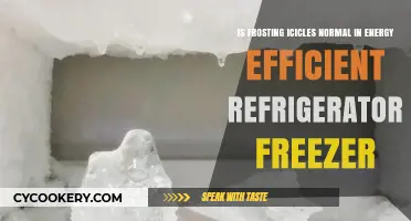 Chill Efficiency: Understanding Frosting Icicles in Modern Refrigerators