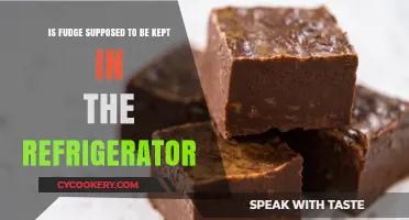 The Great Fudge Debate: To Refrigerate or Not?
