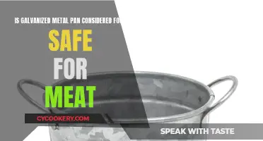 Galvanized Metal Pans: Safe for Meat?