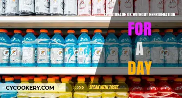 Will Gatorade Stay Fresh Unrefrigerated for a Day?