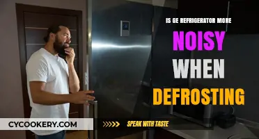 Is Your GE Refrigerator Noisier During Defrosting? Find Out Why