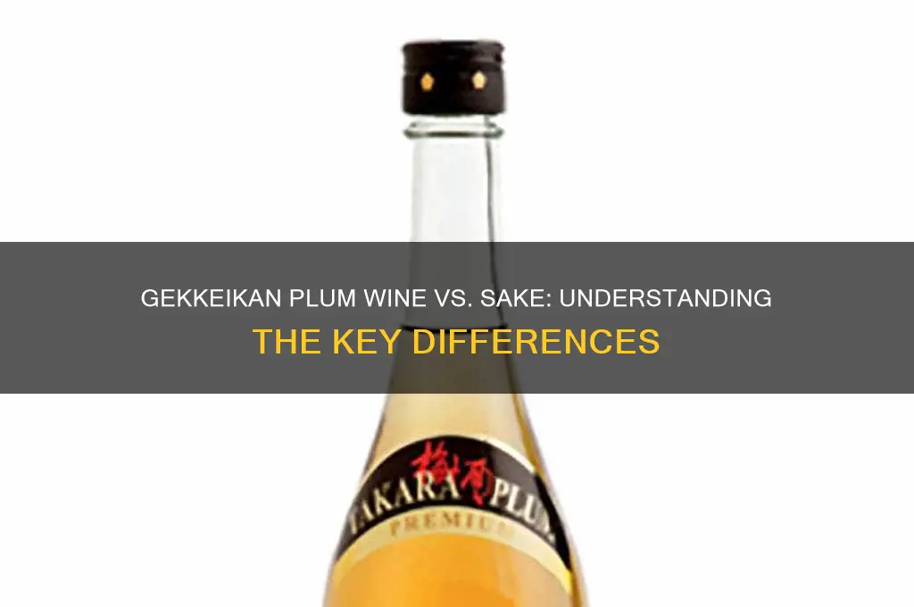 is gekkeikan plum wine sake