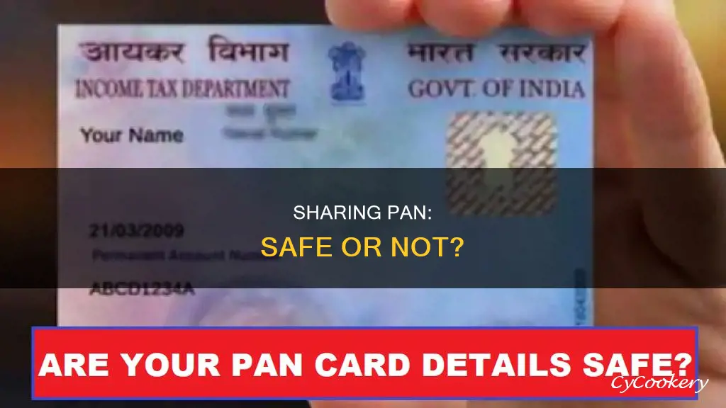 is giving pan number safe