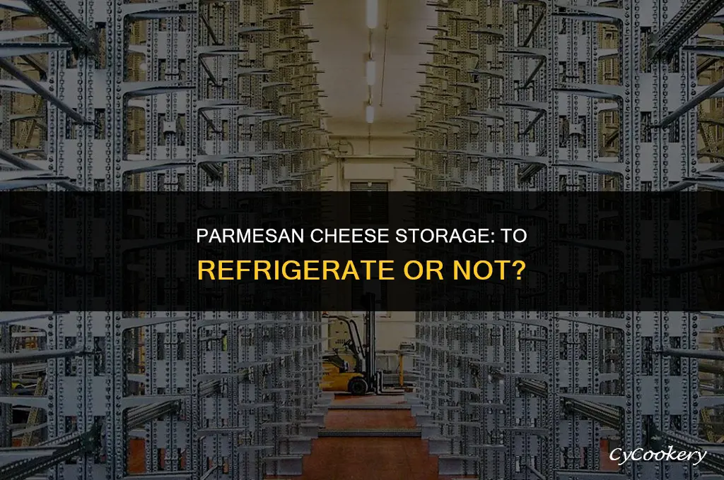 is grated parmesan cheese supposed to be refrigerated