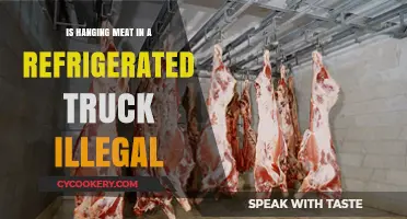 Chilling Controversy: The Legalities of Hanging Meat in Refrigerated Trucks