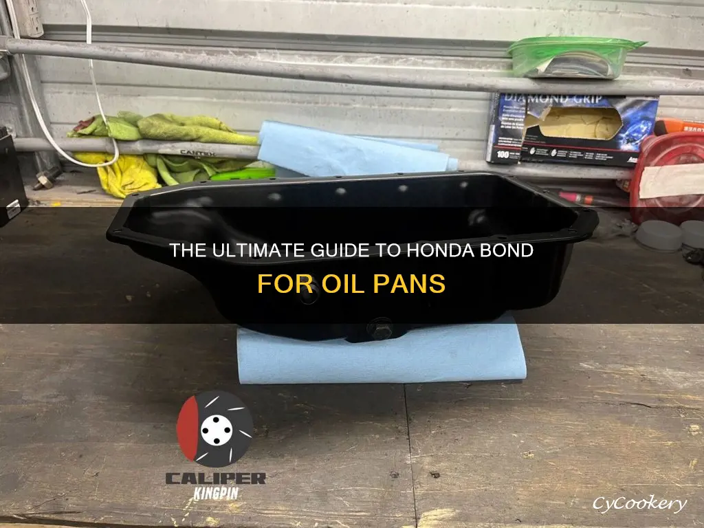 is honda bond all that is needed for oil pans