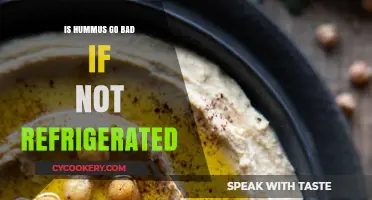 Does Hummus Spoil Without Refrigeration? Shelf Life Explained
