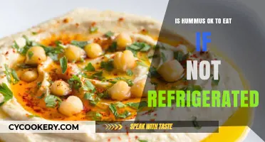 The Great Hummus Debate: To Refrigerate or Not?
