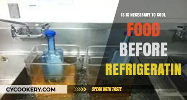 Chill Before You Refrigerate: A Guide to Safe Food Cooling