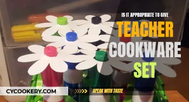 Gifting Cookware to Teachers: Navigating Appropriate Boundaries