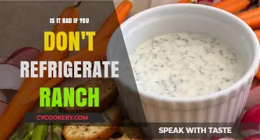The Ranch Refrigeration Debate: Food Safety vs. Flavor