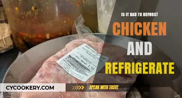 The Truth About Defrosting Chicken and Refrigeration: Safe or Risky?