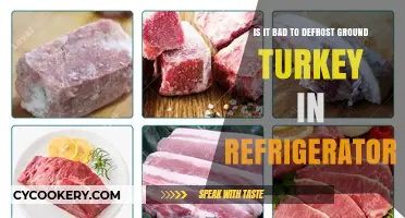 Safe Thawing Practices: Defrosting Ground Turkey in the Refrigerator