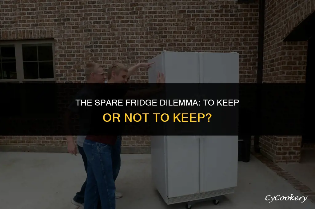 is it bad to leave a spare refrigerator