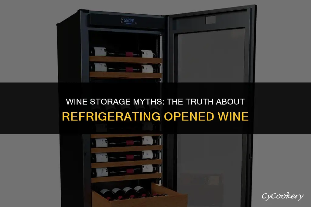 is it bad to not refrigerate wine after opening