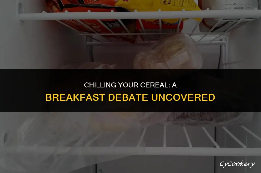 is it bad to put cereal in the refrigerator