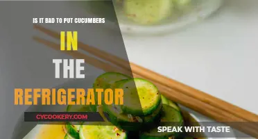Chilling Cucumbers: A Debate on Refrigeration and Freshness