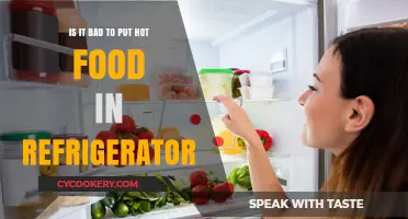 Hot Food in the Fridge: Safe Practice or Risky Move?