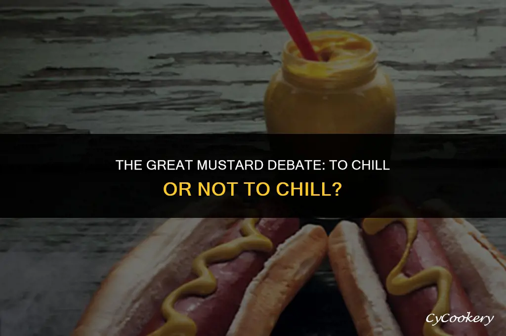 is it bad to put mustard in the refrigerator