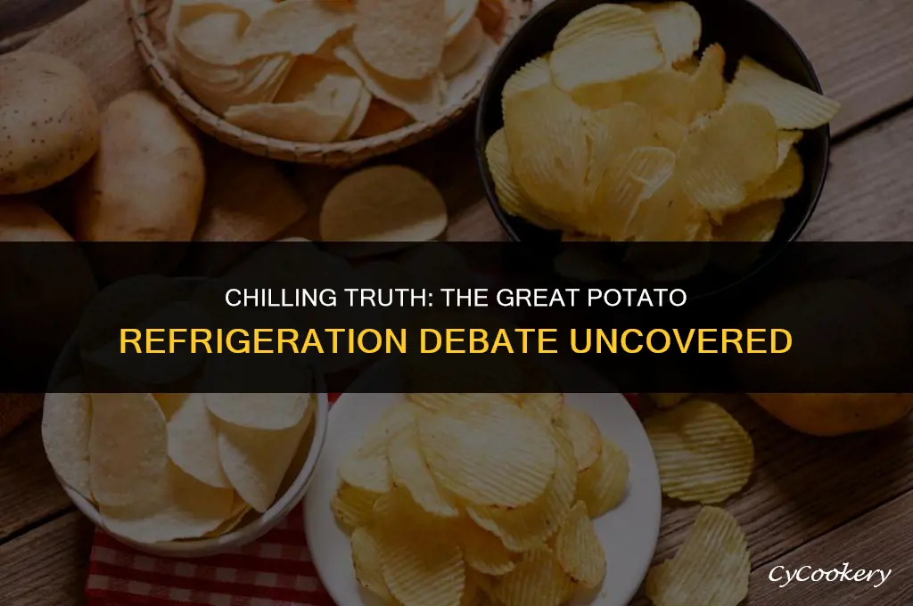 is it bad to put potatoes in the refrigerator