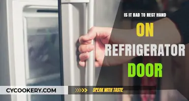 Chill Out: The Surprising Truth About Resting Your Hand on the Fridge Door