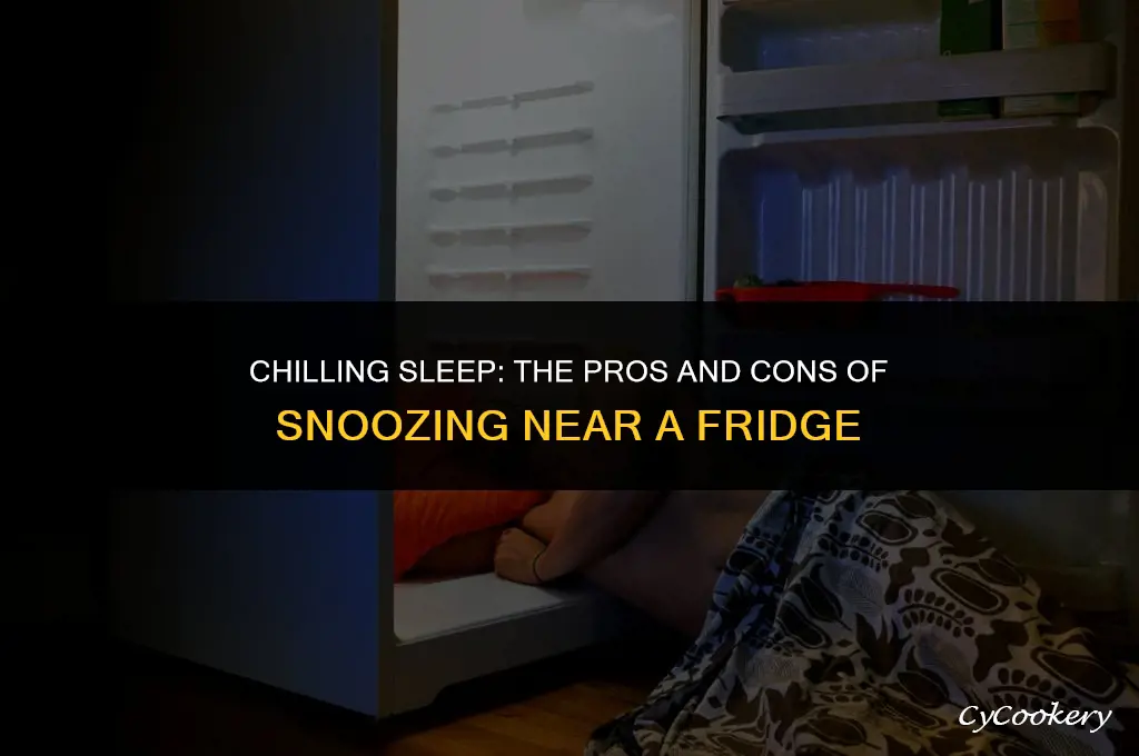 is it bad to sleep next to a refrigerator
