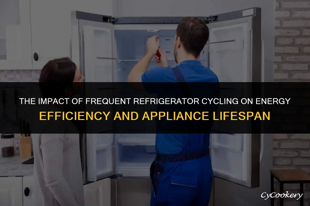 is it bad to start and stop a refrigerator