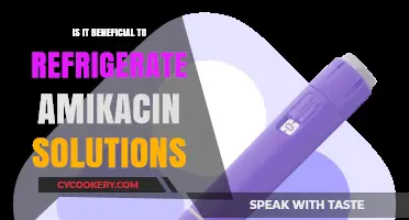Refrigerating Amikacin Solutions: Benefits, Risks, and Best Practices Explained