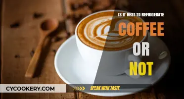 The Great Coffee Debate: To Refrigerate or Not to Refrigerate?