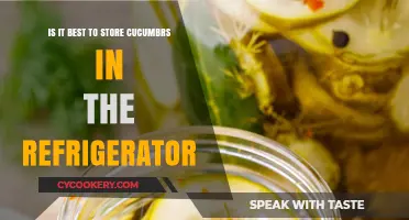 Chill or Not: The Great Cucumber Storage Debate