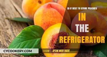 Chill or Not to Chill: The Great Peach Storage Debate