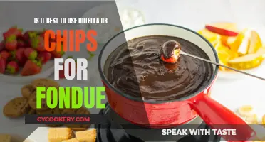 Fondue Face-off: Nutella vs Chips, Which is Better?