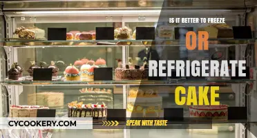 Chill or Freeze: The Great Cake Storage Debate