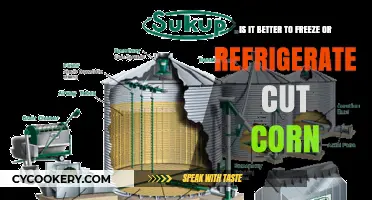 Chill or Freeze: The Optimal Storage for Cut Corn