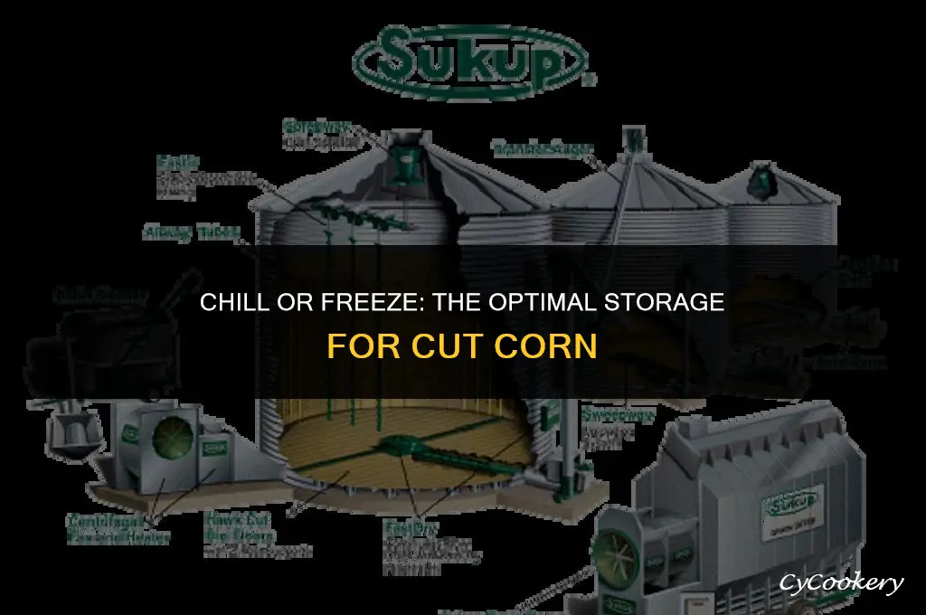 is it better to freeze or refrigerate cut corn