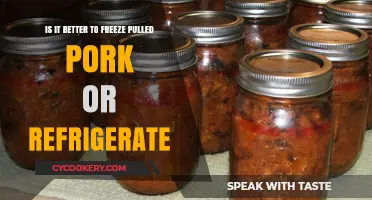 Pulled Pork Preservation: Freezing vs. Refrigerating - Which Wins?