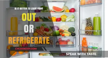Chilling Debates: The Great Fruit Refrigeration Dilemma