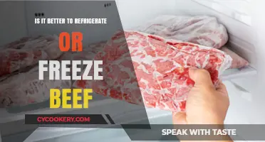 Chilling Dilemma: Refrigerate or Freeze Your Beef?