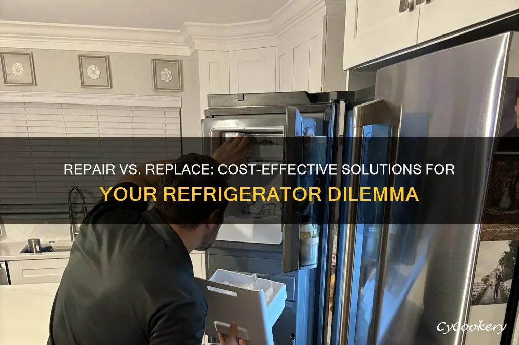 is it cheaper to repair or replace a refrigerator