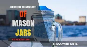 Drinking Water from Mason Jars: Healthy, Eco-Friendly, or Just a Trend?
