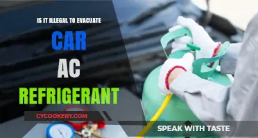 Understanding the Legalities of Car AC Refrigerant Evacuation