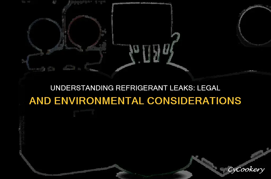 is it legal to add refrigerant to a leak