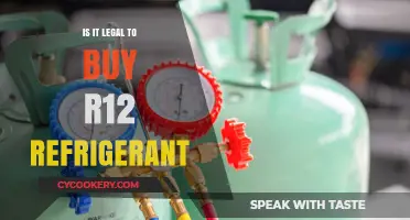 Is Buying R12 Refrigerant Legal? Understanding the Regulations and Risks